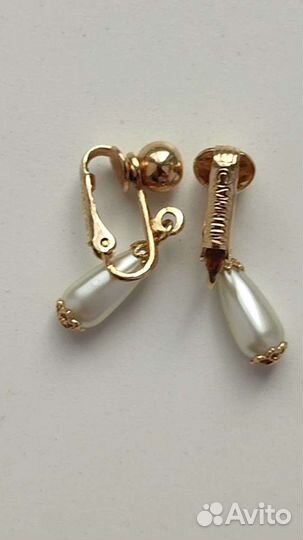 Винтаж Sarah Coventry клипсы новые