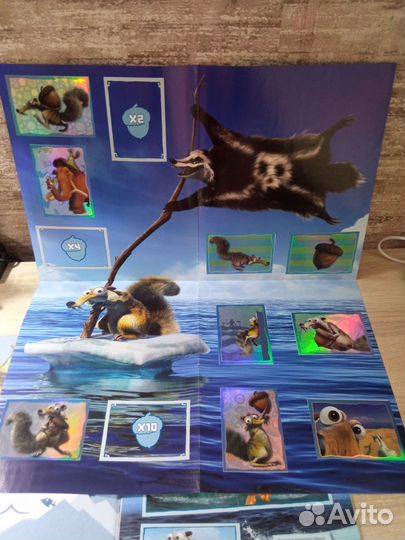 Альбом с наклейками Panini Ледниковый период-4