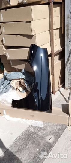 Крыло приора левое цвет темно -зеленый Робин Гуд