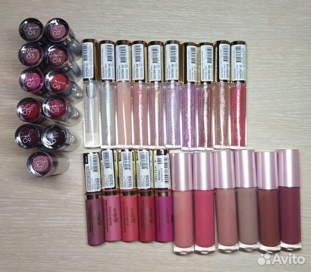 Тестеры помады и блеска для губ Vivienne Sabo