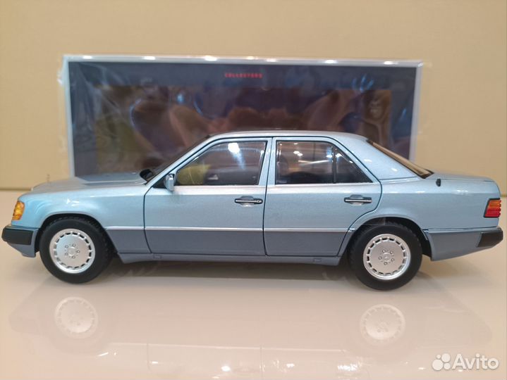 Mercedes W124 230E (84-93г) Голубой 1:18