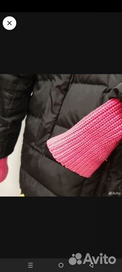 Пуховик женский 46 48 размер с мехом