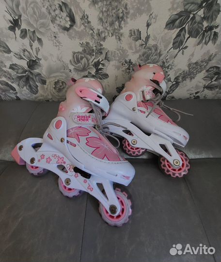 Ролики раздвижные (почти новые) р 26-29