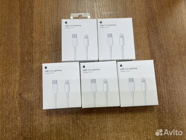 USB-C to lightning кабель на iPhone