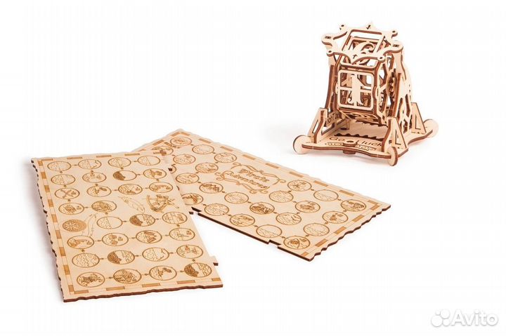 Колесо фортуны с настольной игрой (Wood Trick)