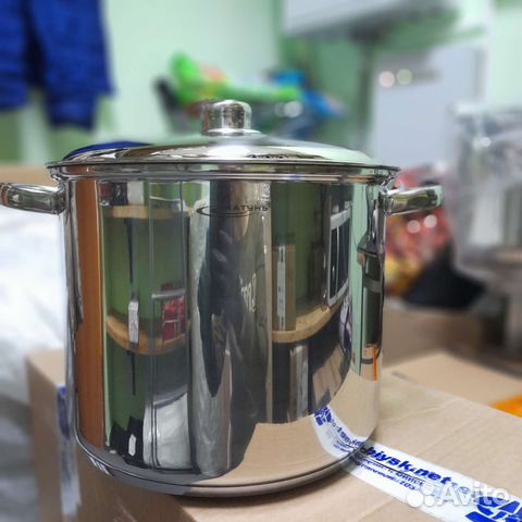 Кастрюля из нержавейки