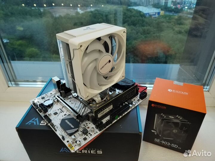 Комплект плата 2011v3 + Xeon e5-2680v3 + 16Gb