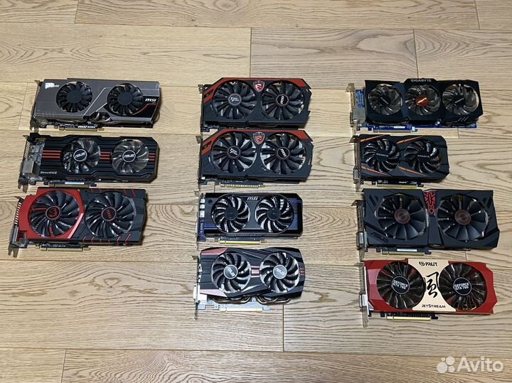 Нерабочие видеокарты