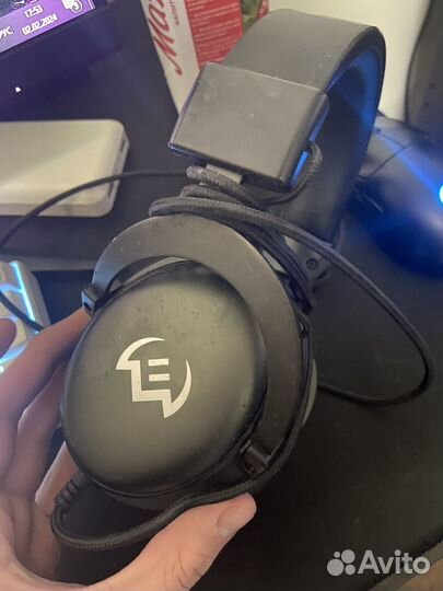 Игровые наушники с микрофоном
