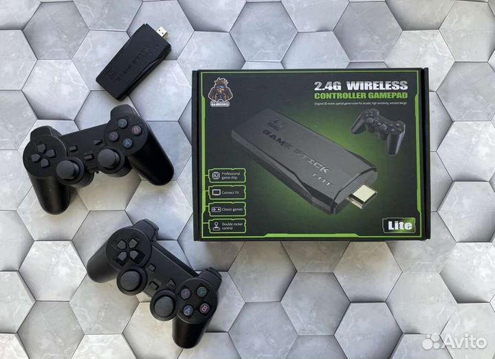 Игровая приставка Game stick 64gb гейм стик