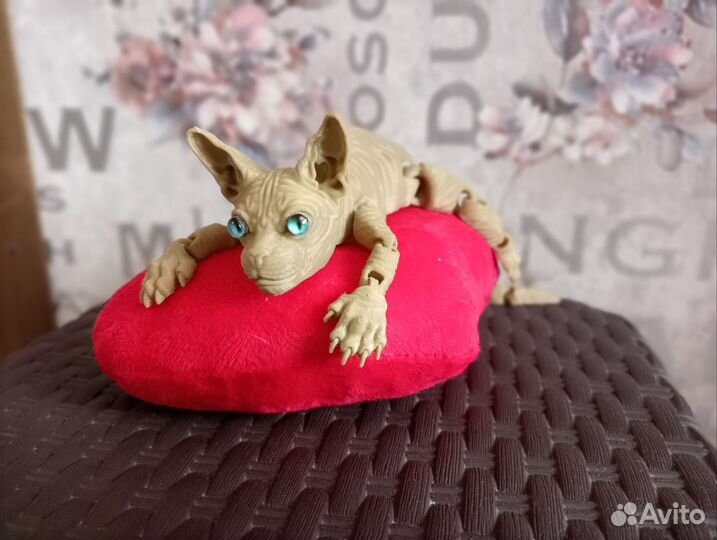 Кошка сфинкс игрушка