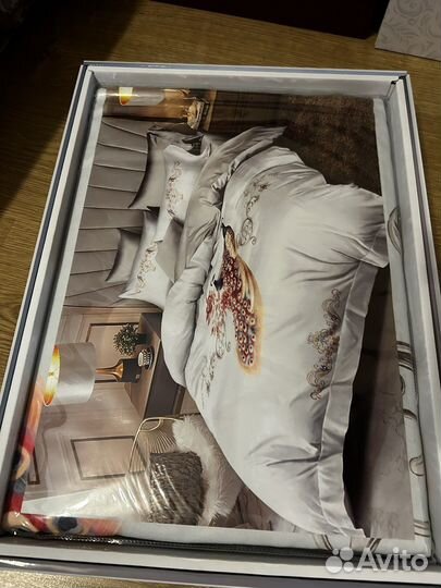 Постельное белье сатин евро