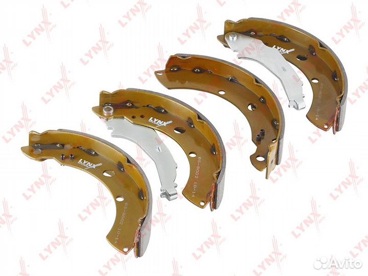 Колодки тормозные барабанные зад