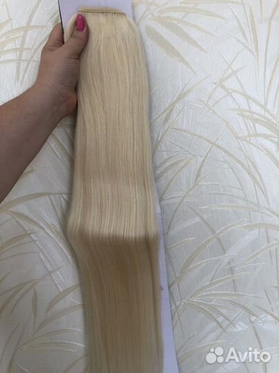 Хвост на ленте натуральный 70 см