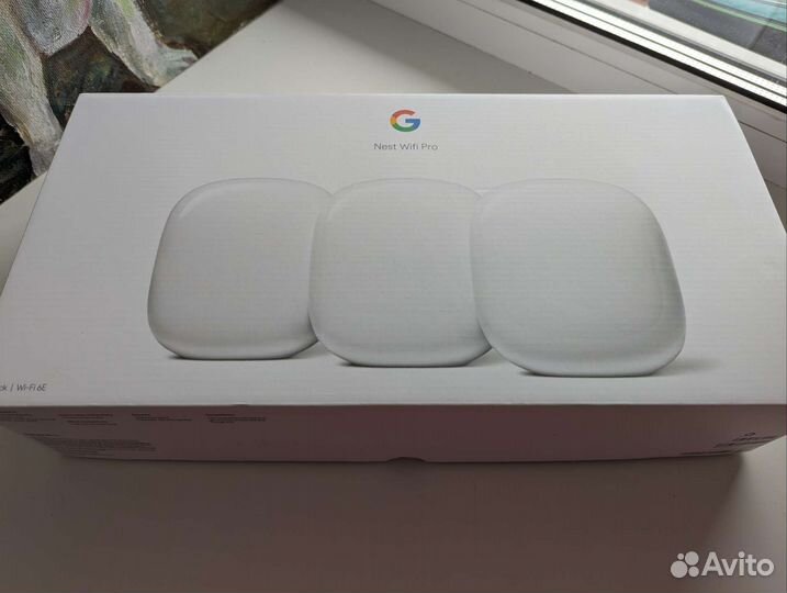 Роутер Nest wifi pro 6Е (комплект из 3шт)