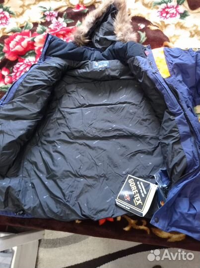 Пуховик зимний мчс