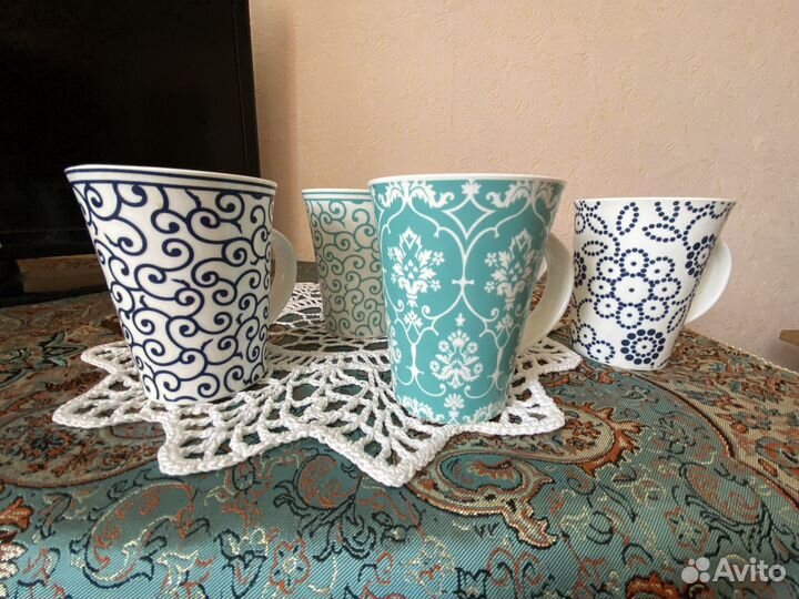 Кружки elan gallery, набор из 6 штук