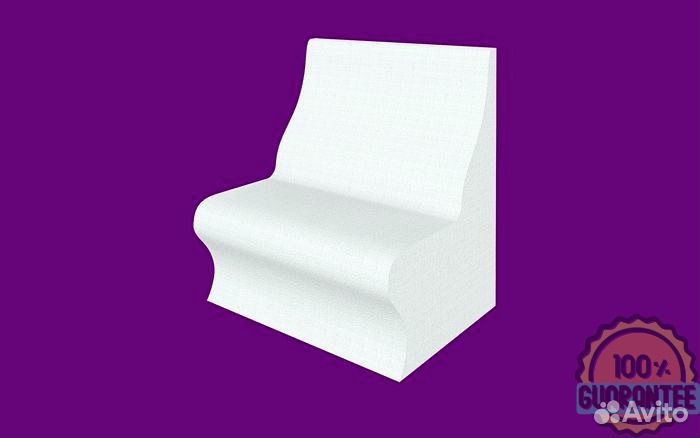 Чертеж лежака для хамама