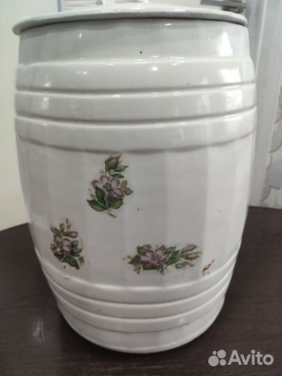 Боченок керамический