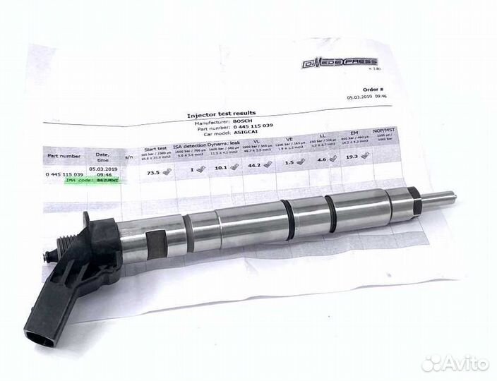 Форсунка топливная Bosch 0445115039 восстановленна