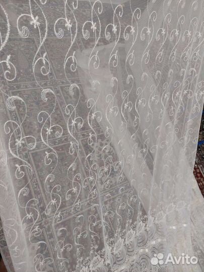 Тюль шторы бу