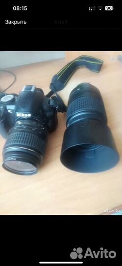 Nikon d3100 + два обьектива