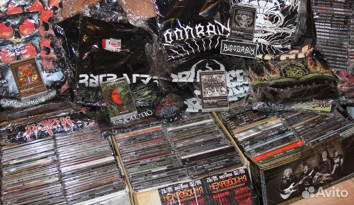 Метал CD. Тяжёлая музыка на компакт дисках и др