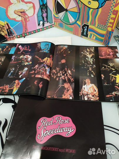 LP - Paul McCartney & Wings - Red Rose Speedway