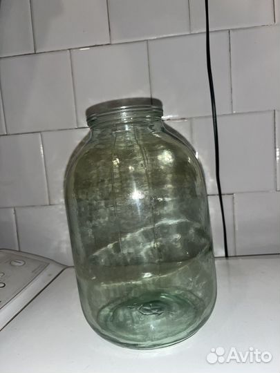 Банки стеклянные 3 литра под железную крышку