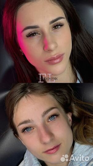 Наращивание ресниц модель москва