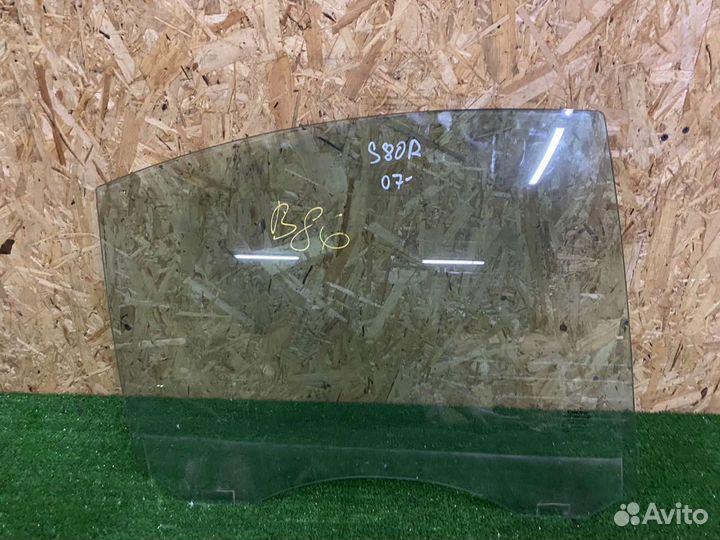 Volvo S80 2007- стекло задней правой двери