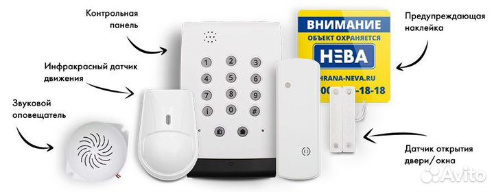 Охрана квартиры, дома, коммерции