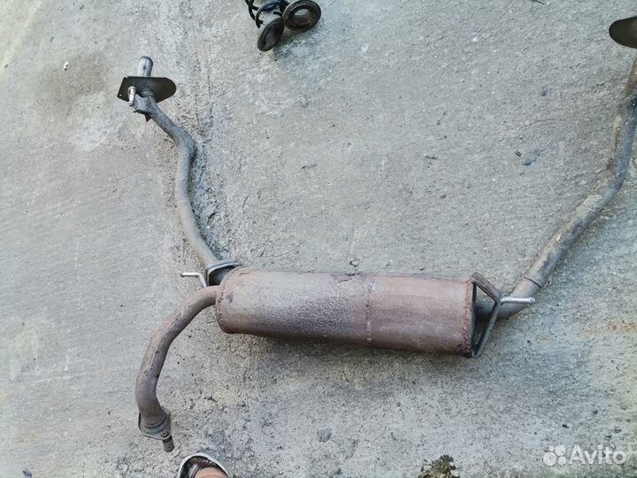 Honda civic 5d задняя часть глушитель
