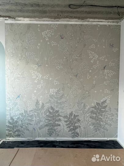 Поклеить обои