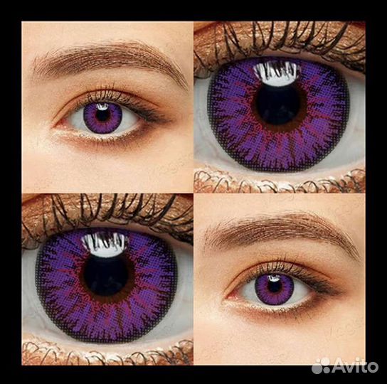 Цветные Контактные Линзы большой выбор цветов