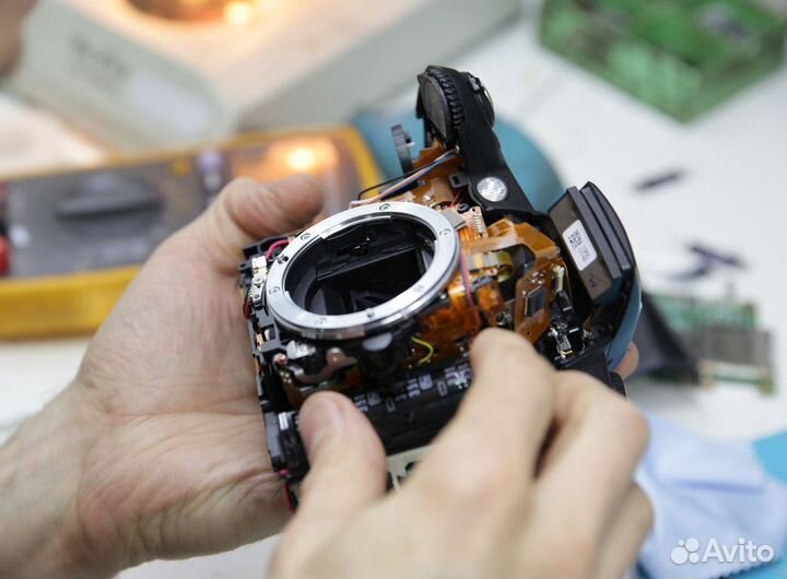 Ремонт фотоаппаратов/ объективов Canon, Nikon, Fuj