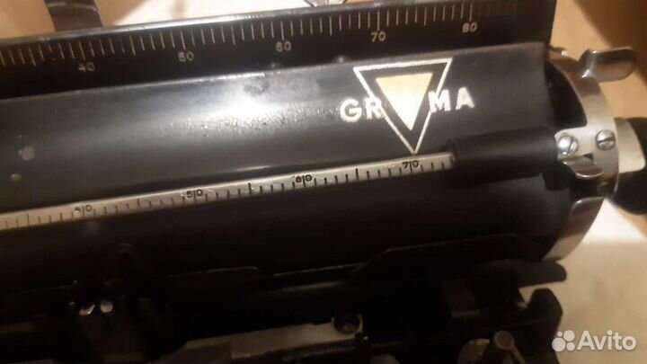 Печатная машинка groma на русском