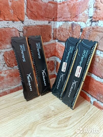 Ddr4 HyperX savage 16 гб