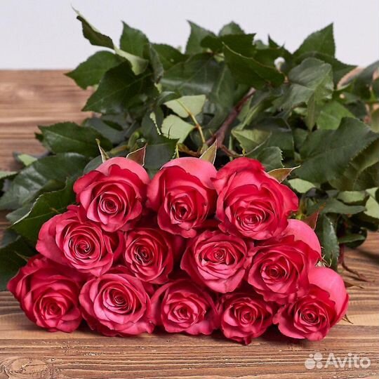 Крупные Эквадорские розы. Букет из роз