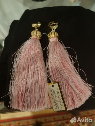 Серьги кисточки