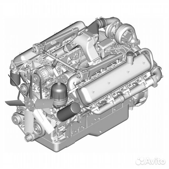 Новый двигатель ямз 238нд3 от создателей