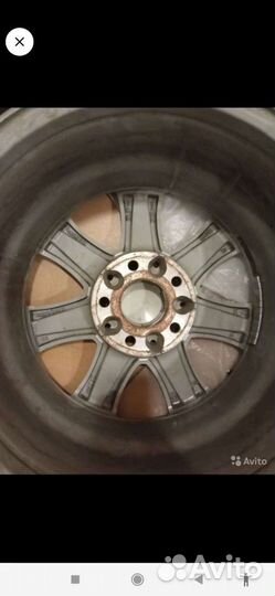Литые диски r16 с шинами на mercedes