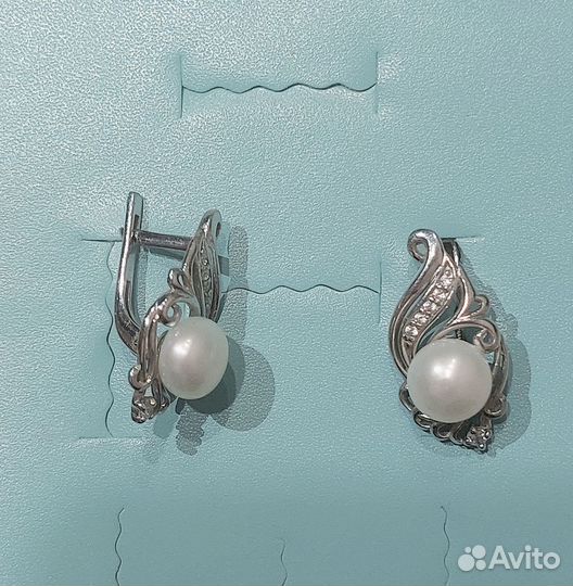 Серебряные серьги
