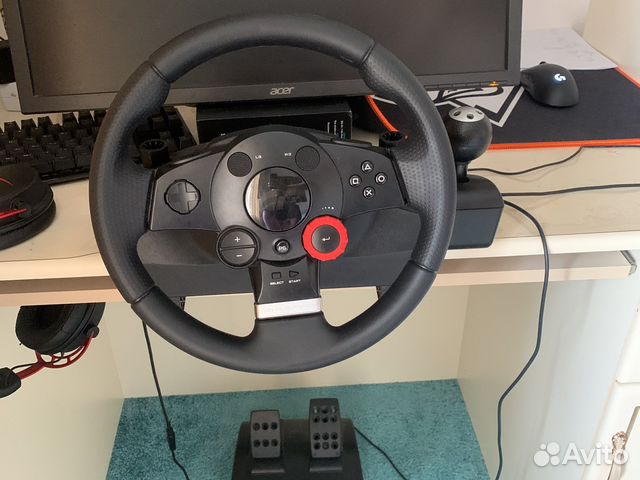 Logitech руль driving force gt купить в Москве | Электроника | Авито