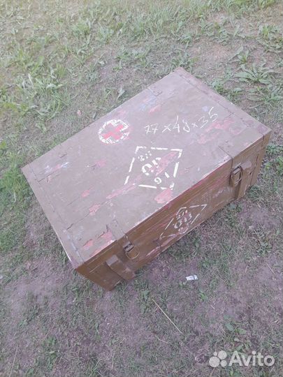 Ящик деревянный армейский СССР