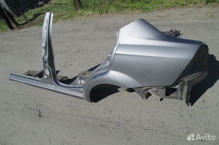Крыло заднее левое шевроле авео т250