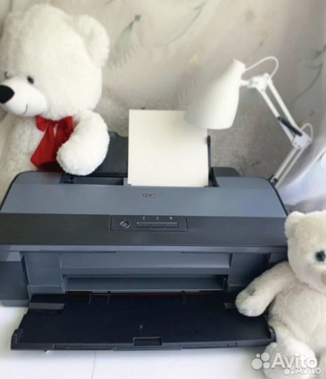 Цветной струйный принтер с снпч epson