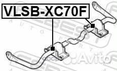 Vlsb-XC70F втулка стабилизатора переднего d22