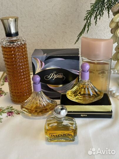 Винтажные духи СССР Такт, Peony Avon