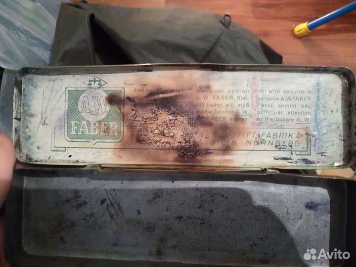 Жестяная Коробочка пенал времён 2 мировой